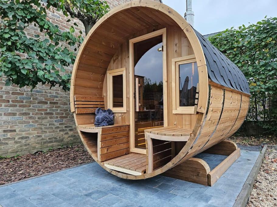 Camper Met Sauna En Zwembad In De Rand Van De Vlaamse Ardennen Hotel Haaltert Exterior photo